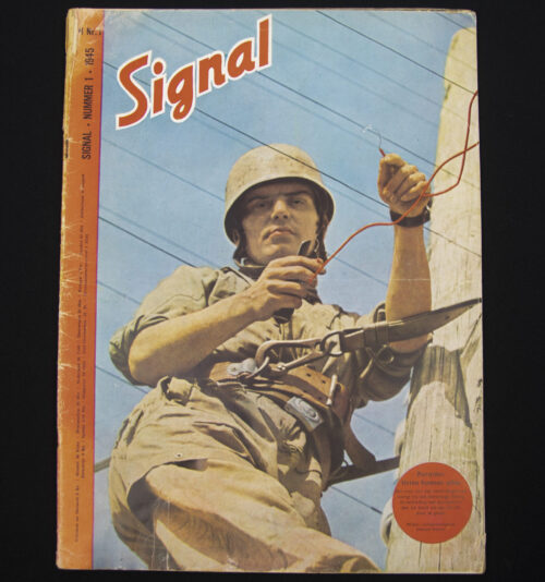 WW2 Dutch Magazine - Signal No. 1, Dutch language (1945)