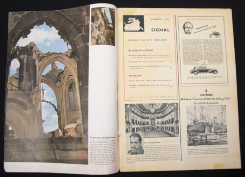 WW2 Dutch Magazine - Signal No. 1, Dutch language (1945)
