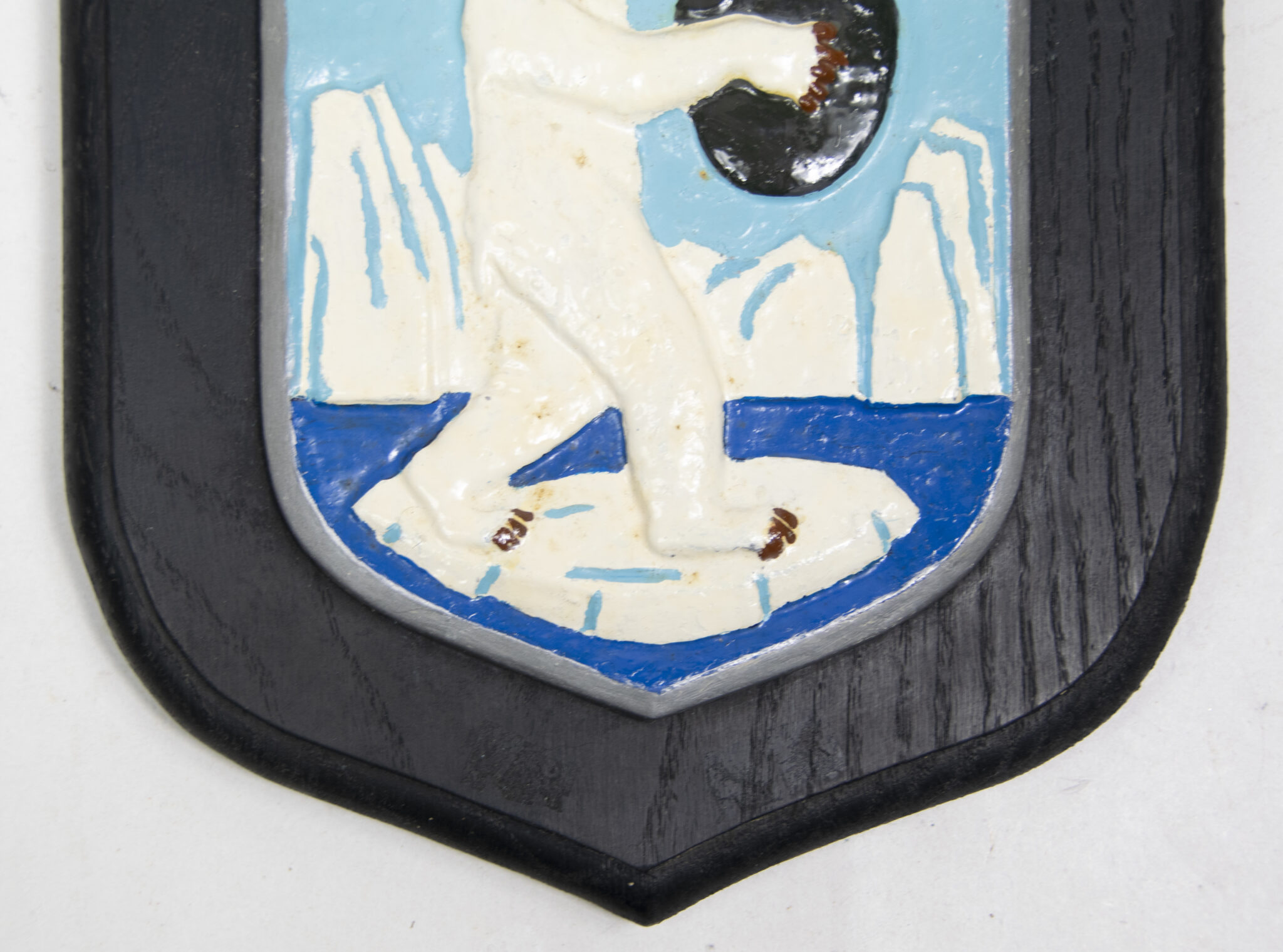 WWII German - Norwegen 21. Minensuchflottille (MS-Flottille) plaque