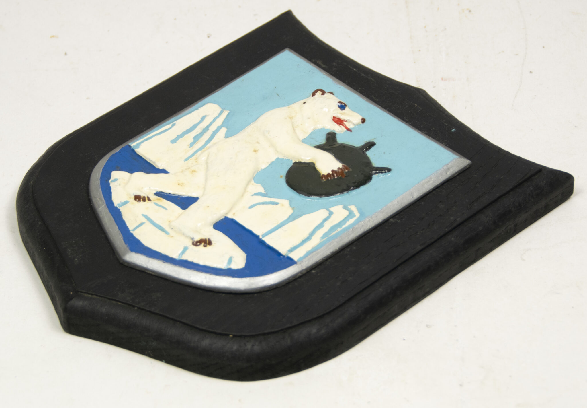 WWII German - Norwegen 21. Minensuchflottille (MS-Flottille) plaque