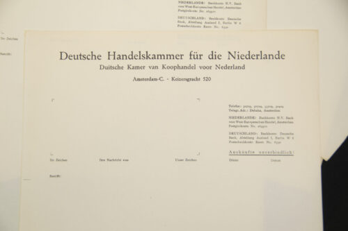(Writing paper) Deutsche Handelskammer für die Niederlande (6x)