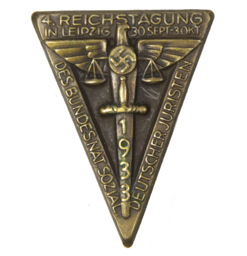 4. Reichstagung in Leipzig 30 Sept-30 Okt. des Bundes Nat. Sozial. Deutscher Juristen