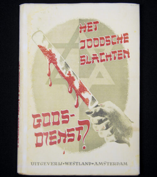 (Book NSB) G. A. M. de Monye - Het joodsche slachten - Godsdienst (1942)