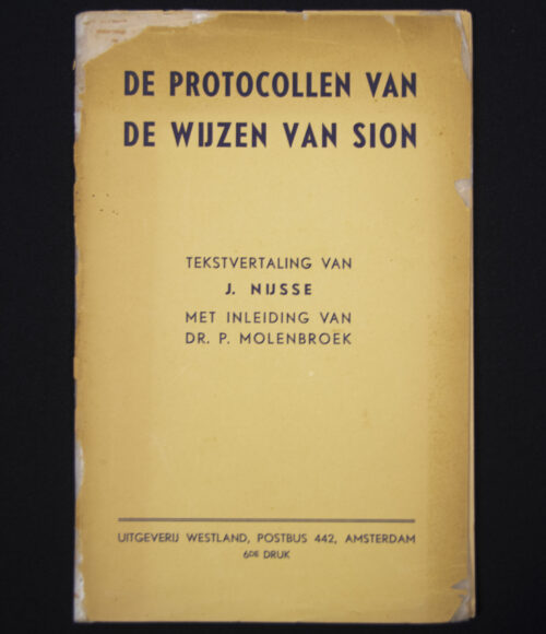 (Brochure) De Protocollen van de wijzen van Sion - 6de Druk - RARE