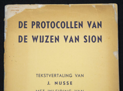 (Brochure) De Protocollen van de wijzen van Sion - 6de Druk - RARE