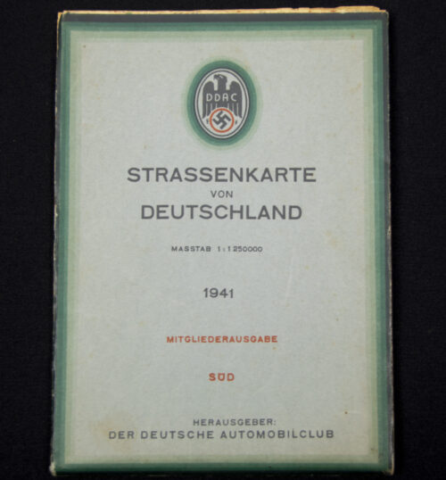DDAC- Strassenkarte von Deutschland (1941)