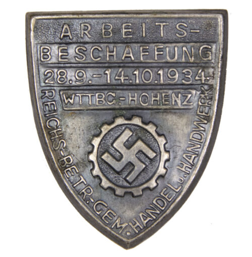Deutsche Arbeitsfront (DAF) Arbeitsbeschaffung 28.9.-14.10.1934