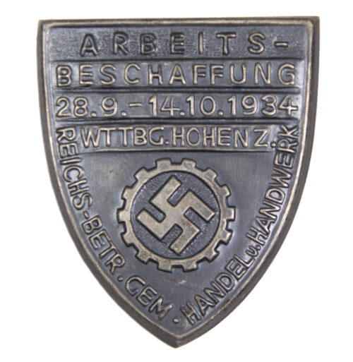 Deutsche Arbeitsfront (DAF) Arbeitsbeschaffung 28.9.-14.10.1934