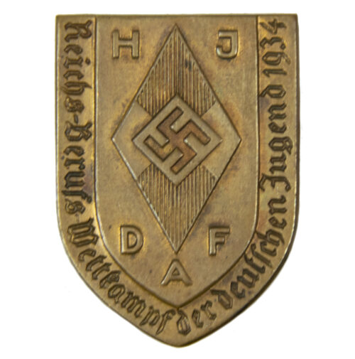 Hitlerjugend (HJ) Reichsberufswettkampf der Deutsche Jugend 1934 abzeichen