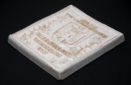 München Hauptstadt der Bewegung - Blumenschmuck Wettbewerb 1941 ceramic tile