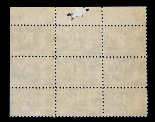 (NSB) Nationale Jeugdstorm sheet of 9 contribution stamps