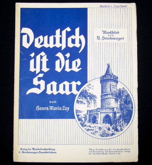 (NSDAP) Deutsch ist die Saar - sheet music