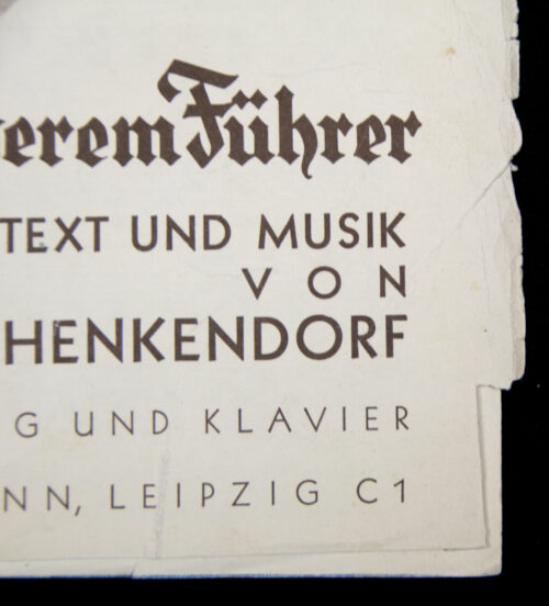 (NSDAP) Hitler Hymne - sheet music