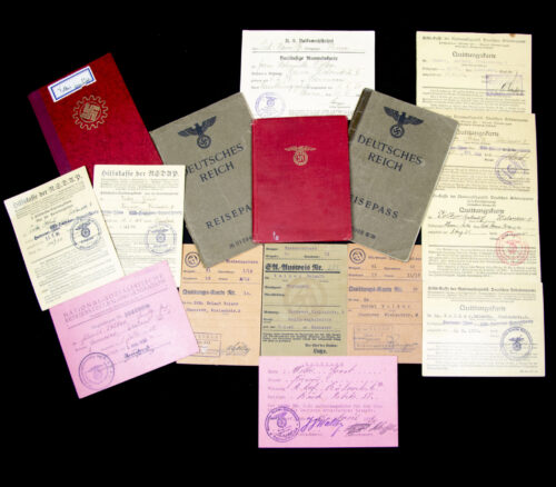NSDAP / SA grouping of Helmuth Volker from Hannover