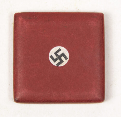 Non portable cased Hitler plaque Unser die Zukunft - Im Jahre Deutscher Schicksalwende 1933 in bronze