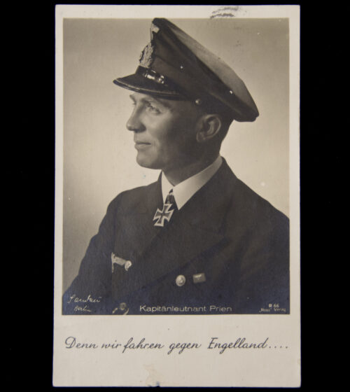 (Postcard) Kapitänleutnant Prien