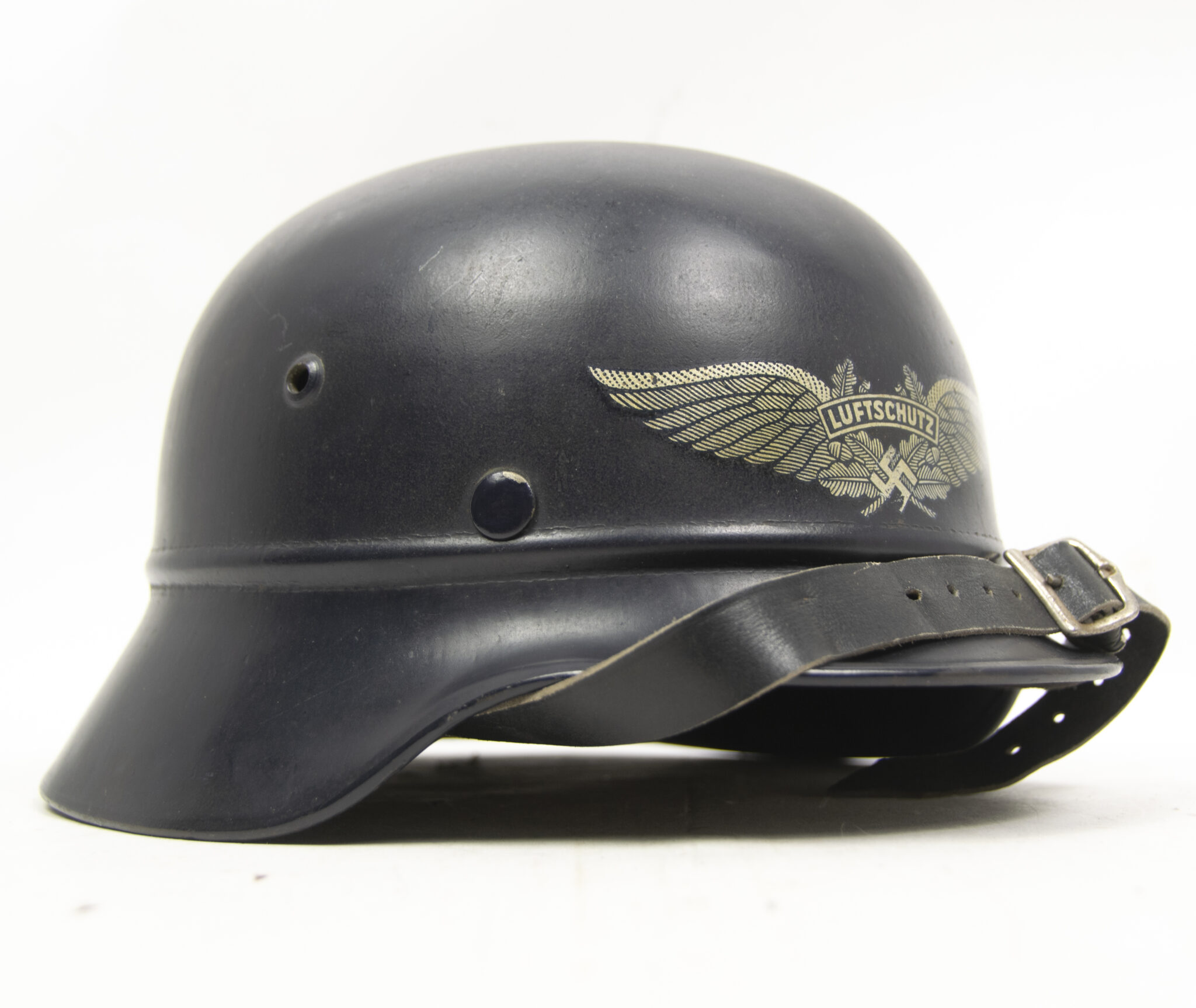 Reichsluftschutzbund (RLB) M40 Beaded Luftschutz Helmet - Image 9