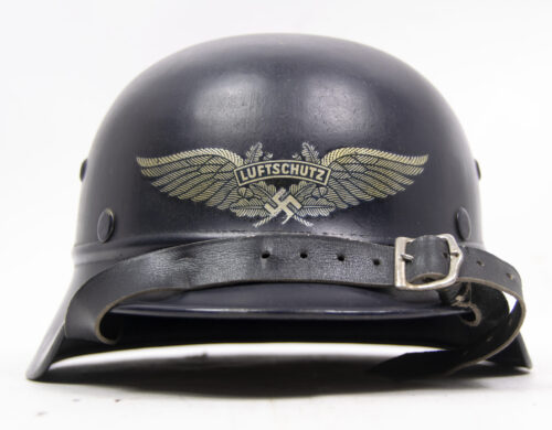 Reichsluftschutzbund (RLB) M40 Beaded Luftschutz Helmet