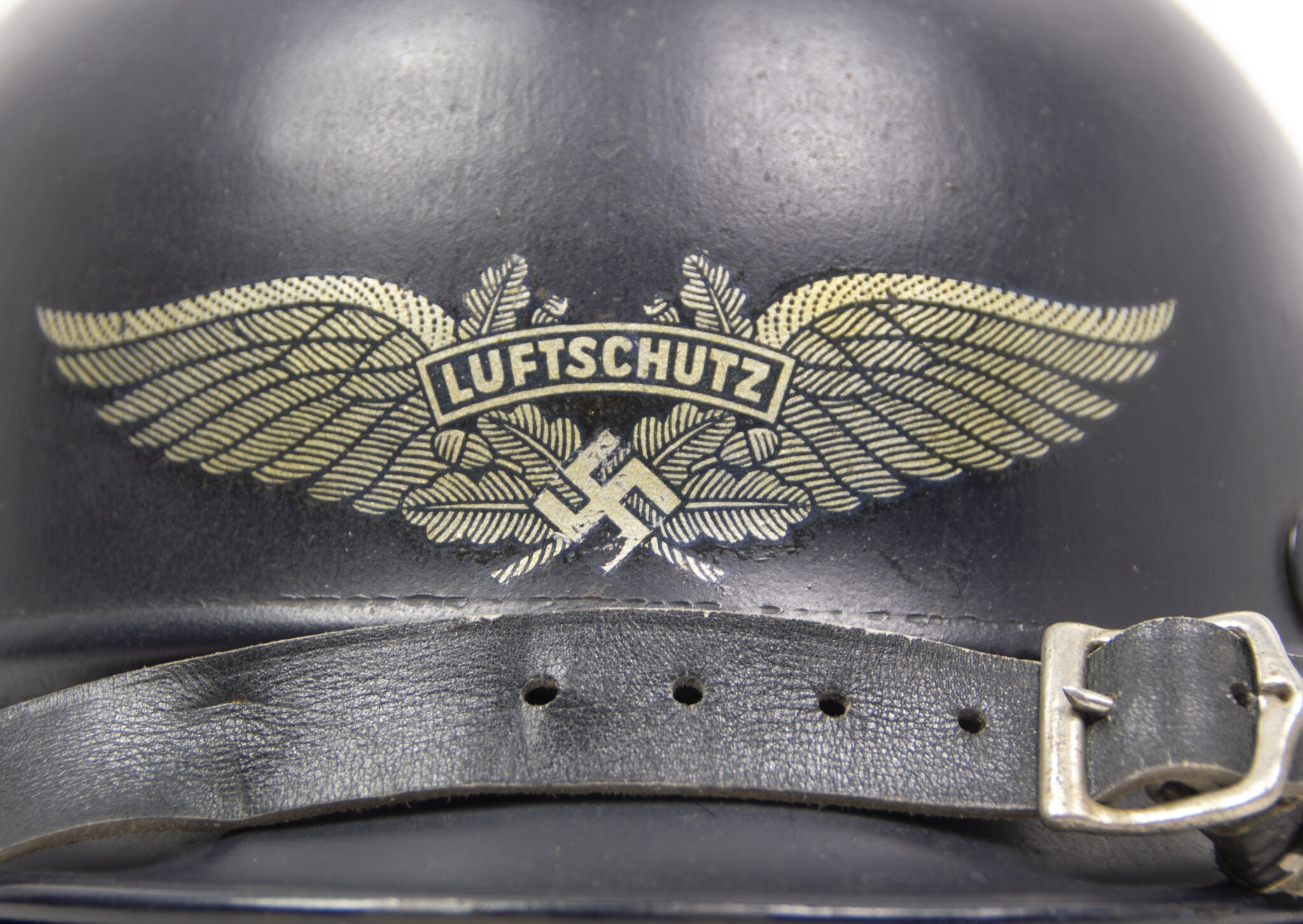 Reichsluftschutzbund (RLB) M40 Beaded Luftschutz Helmet - Image 3