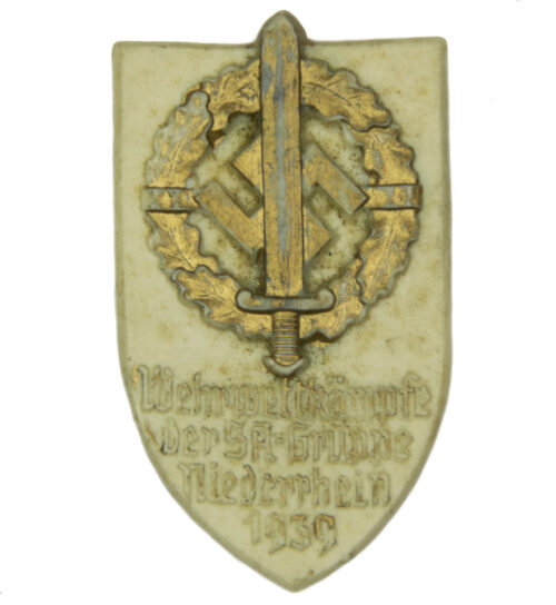 SA Wehrwettkämpfe Der SA-Gruppe Niederrhein 1939 abzeichen