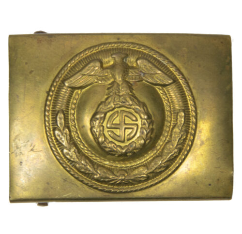 SA parade buckle with sunwheel centre