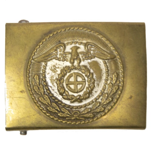 SA parade buckle with sunwheel centre