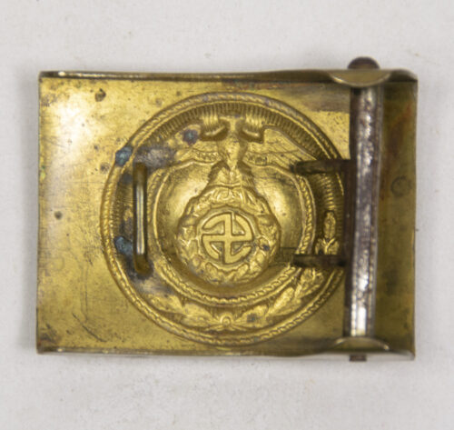 SA parade buckle with sunwheel centre