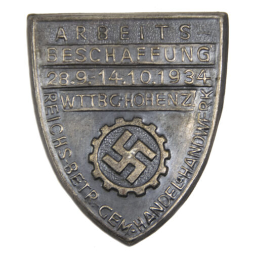Deutsche Arbeitsfront (DAF) Arbeitsbeschaffung 28.9.-14.10.1934