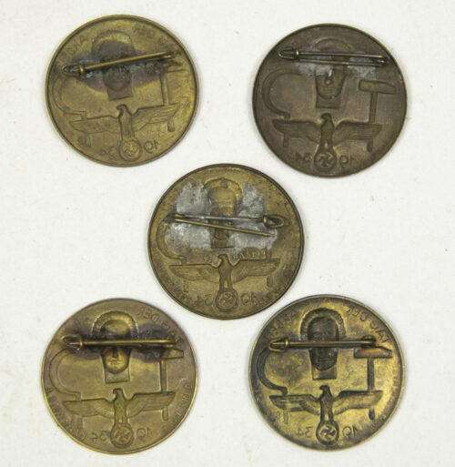 Tag der Arbeit 1934 abzeichen (5x)