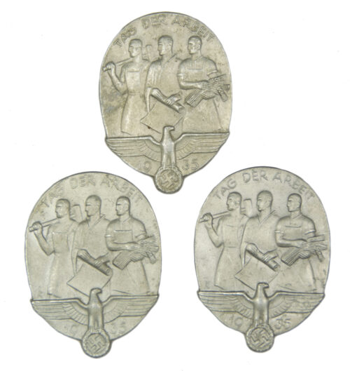 Tag der Arbeit 1935 abzeichen (3x)