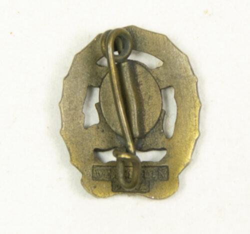Deutsches Reichssportabzeichen (DRL) bronze miniature medal (Wernstein)