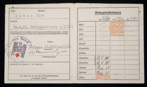 Deutsches Rotes Kreuz Mitgliedskarte DRK-Gemeinschaft