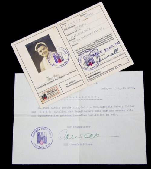 Deutsches Rotes Kreuz personal-Ausweis Kreisstelle Melk