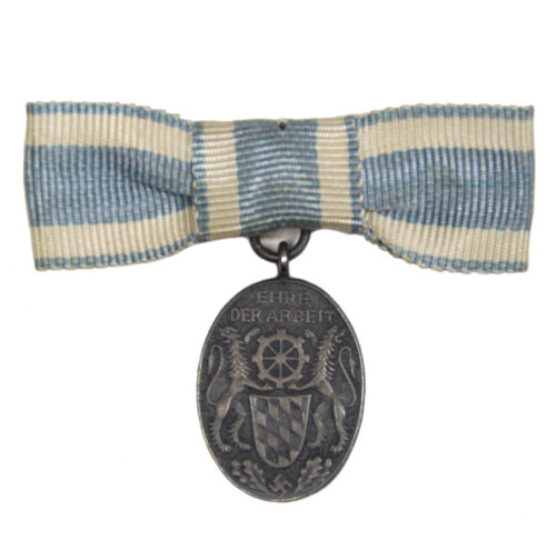 Ehrenzeichen des Verbandes Bayerischer Industriellen miniature medal for 25 years faithfull service
