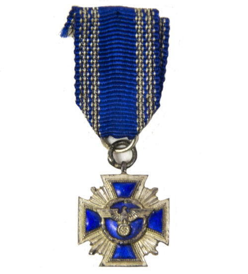 NSDAP Dienstauszeichnung Second class 15 years miniature cross - rare