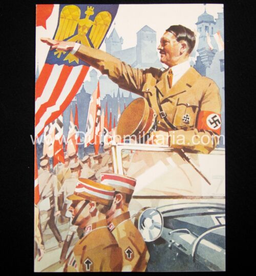 Original Rudolf Hess Telegram (design Ludwig Hohlwein) (1940) - rare