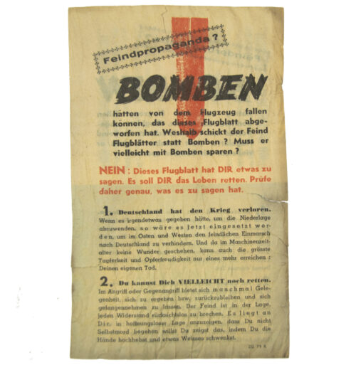 (Pamphlet) Bomben (ZG 79 K)