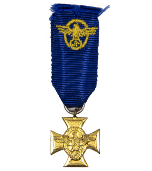 Polizei Dienstauszeichnung 1. Stufe für 25 Jahre miniature cross