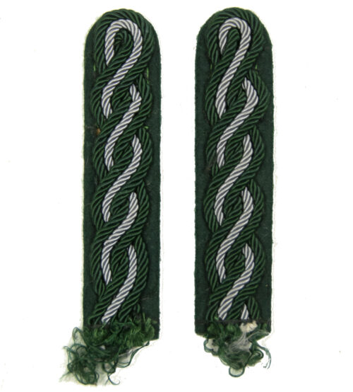 Reichsfinanzverwaltung Zollgrenzschutz Forst beamter pair of shoulderboards
