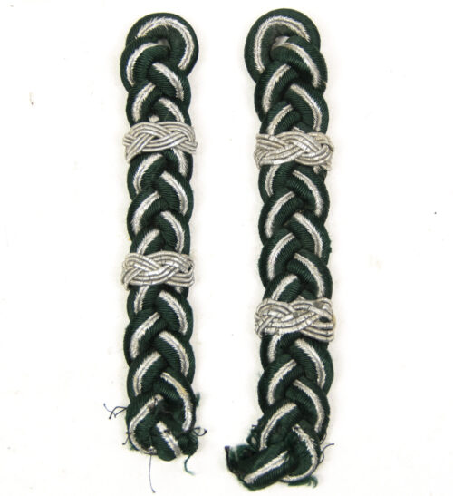 Reichsfinanzverwaltung Zollgrenzschutz pair of Landeszoll shoulderboards