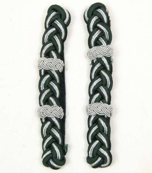Reichsfinanzverwaltung Zollgrenzschutz pair of Landeszoll shoulderboards