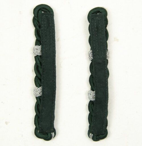 Reichsfinanzverwaltung Zollgrenzschutz pair of Landeszoll shoulderboards