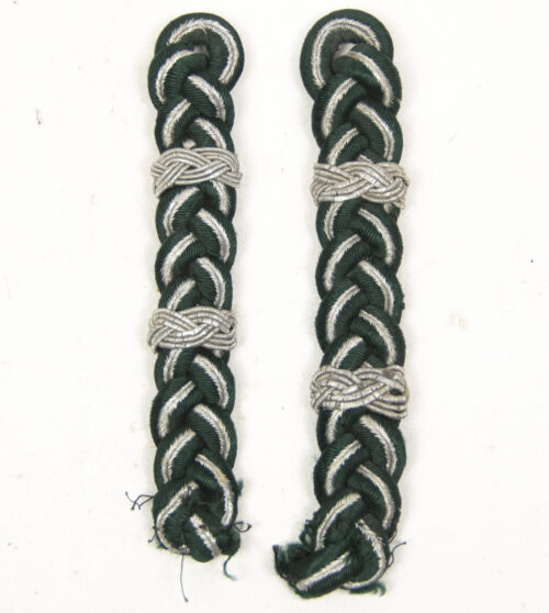 Reichsfinanzverwaltung Zollgrenzschutz pair of Landeszoll shoulderboards