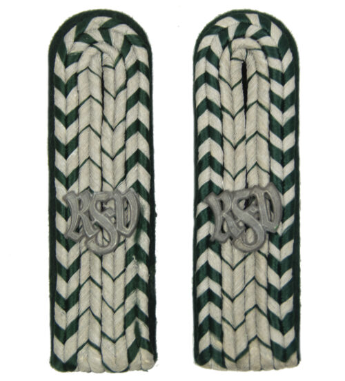Reichsfinanzverwaltung Zollgrenzschutz pair of Zollassistent shoulderboards
