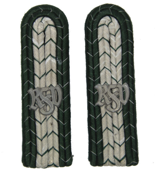 Reichsfinanzverwaltung Zollgrenzschutz pair of Zollbetriebsassistent shoulderboards