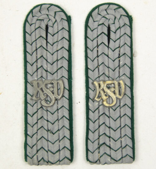 Reichsfinanzverwaltung Zollgrenzschutz pair of Zollinspektor shoulderboards