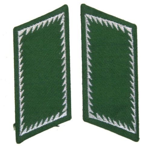 Reichsfinanzverwaltung / Zollgrenzschutz pair of collar tabs Zollanwärter