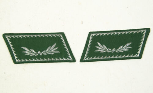 Reichsfinanzverwaltung Zollgrenzschutz pair of collar tabs Zollbetriebsassistent