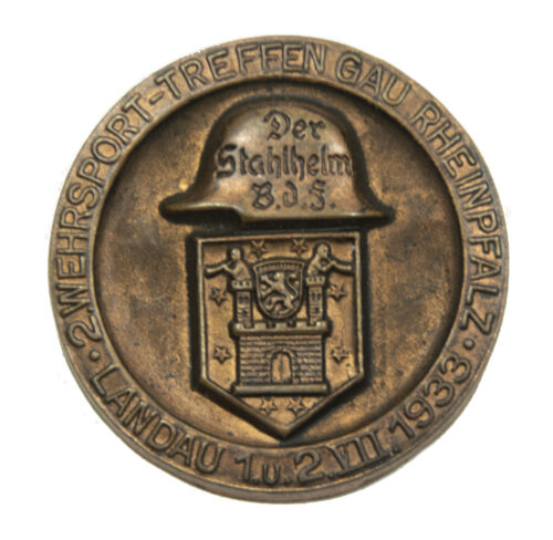 Stahlhelmbund (SHB) 2. Wehrsport-treffen Gau Rheinpfalz Landau 1.u.2.VII.1933