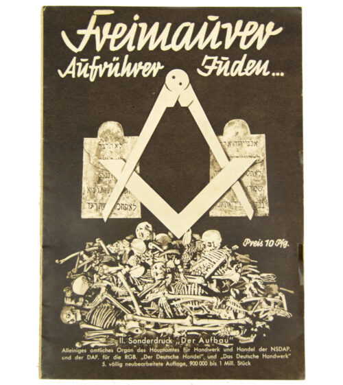 (Brochure) Freimaurer - Aufrührer - Juden... (1937)